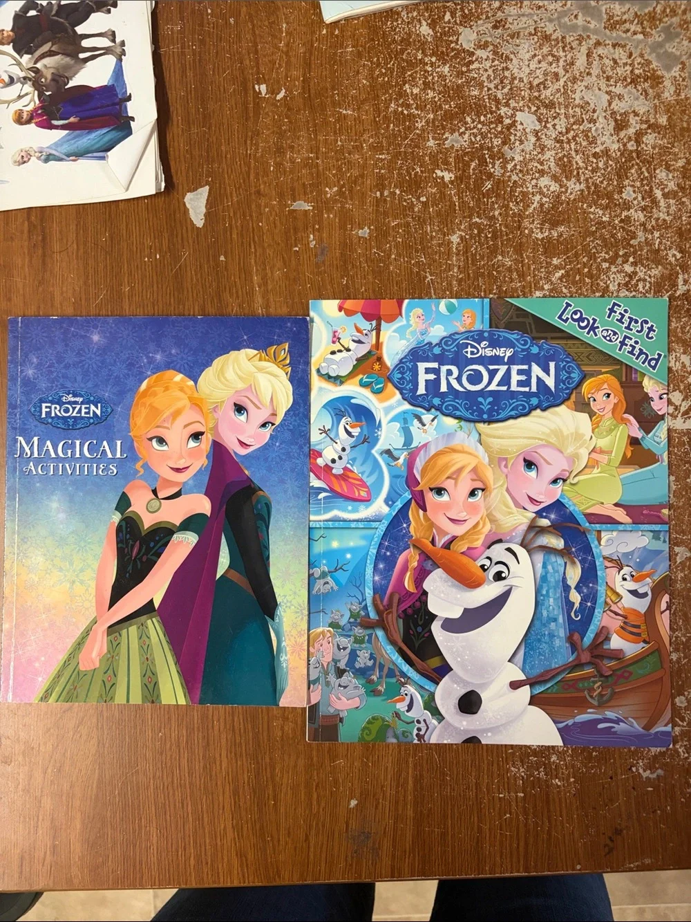 Disney Frozen Activity and Story Book Bundle